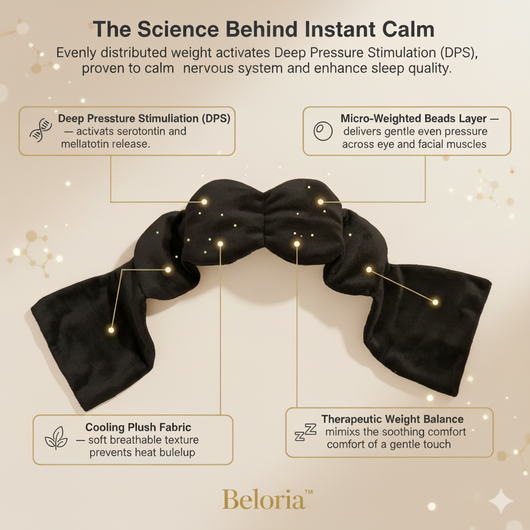 Beloria™ Weighted Sleep Mask