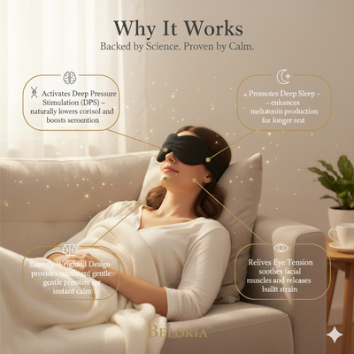 Beloria™ Weighted Sleep Mask